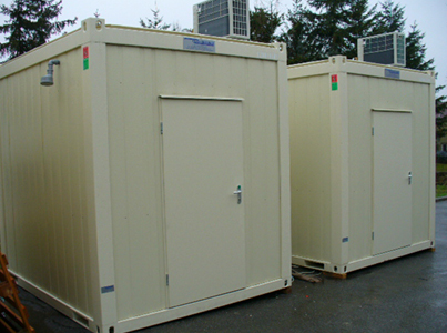 AMS02 klimatisierter Container