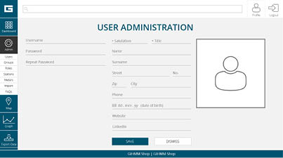 GIHMM Cloud user admin